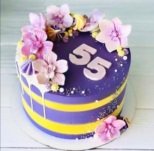 Торт "Цветочная сласть"